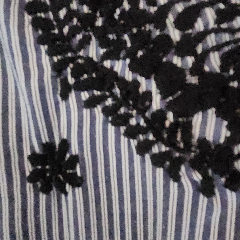 Margarita Mercantile Sara Top Midnight Blue Embroidery Small - Picture 10 of 14